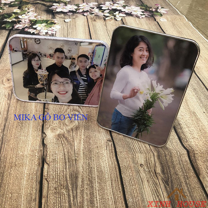 In ảnh ép gỗ size 15x21 cm không bay màu, bong tróc