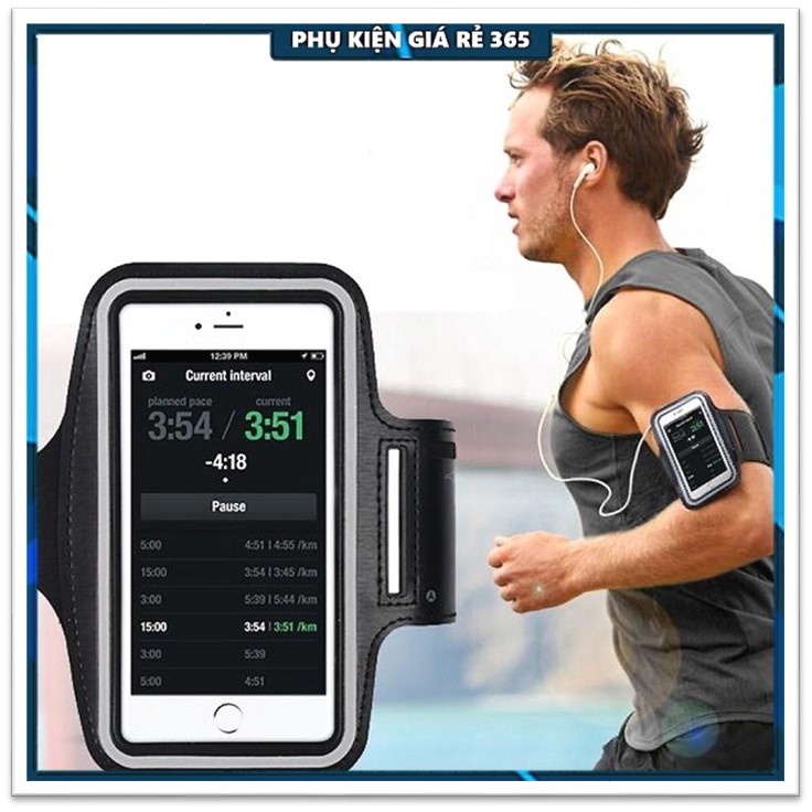 Bao đựng điện thoại đeo tay chạy bộ, tập thể thao