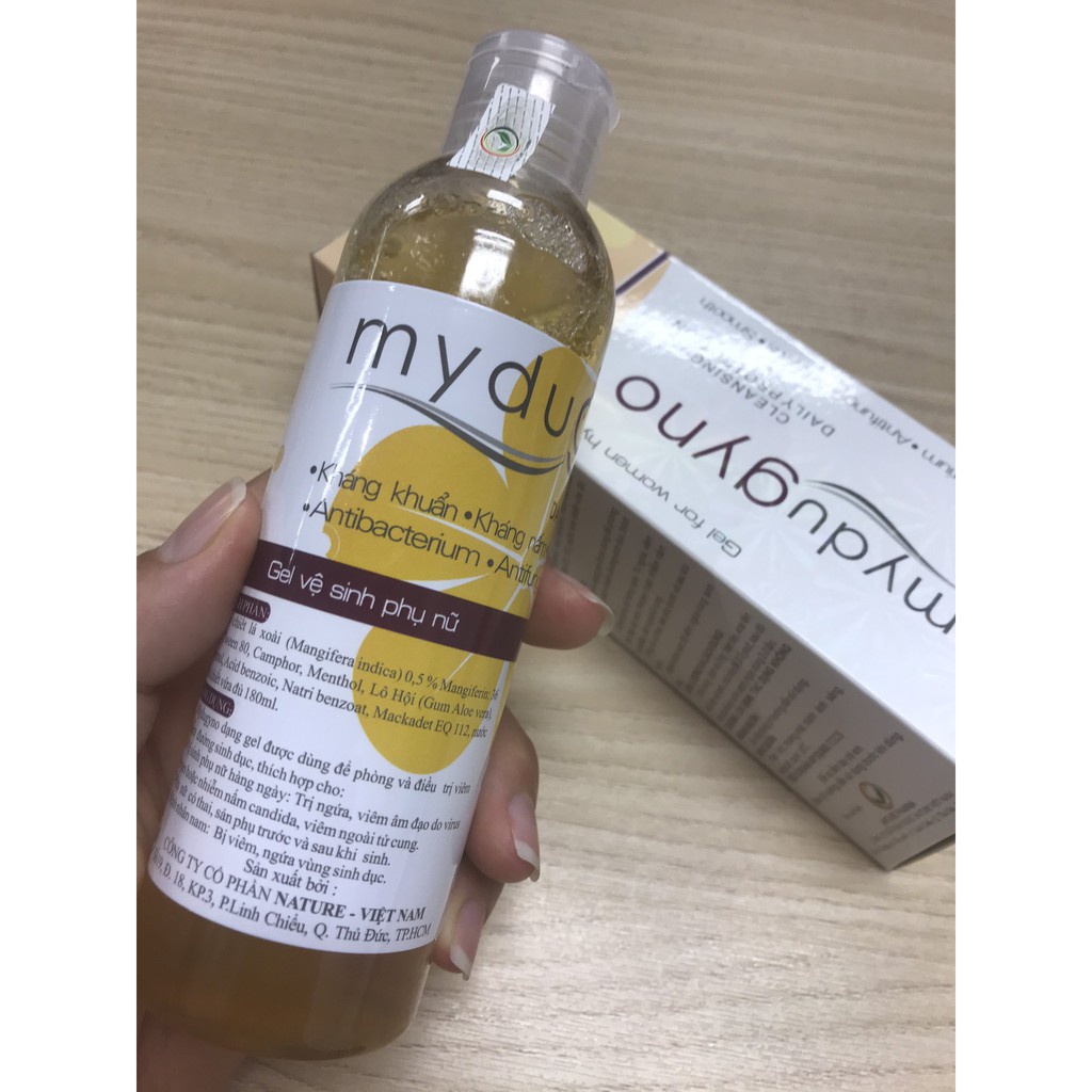 Gel vệ sinh phụ nữ mydugyno 180ml