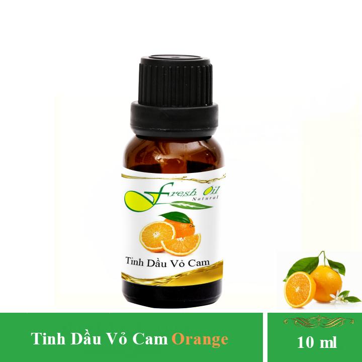 HCMTinh dầu vỏ cam 10 ml Pure 100% Sweet Orange Essential Oil