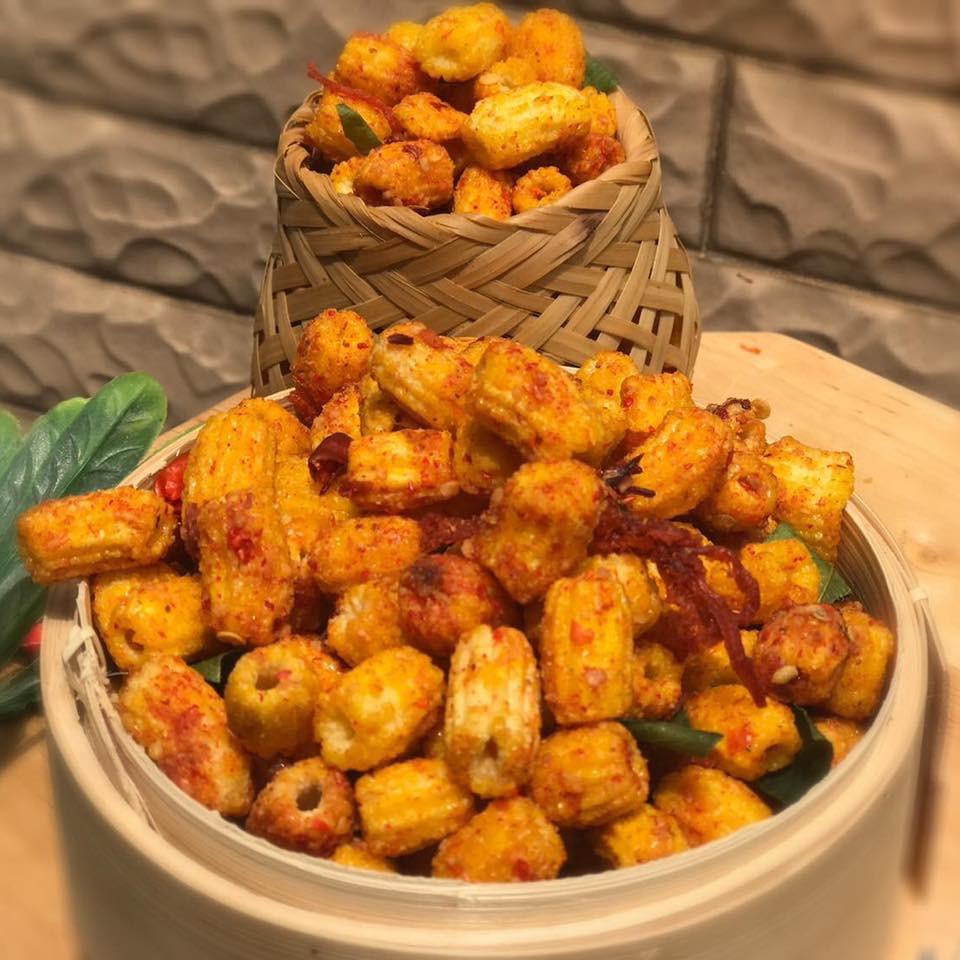 500gr nui sấy khô bò lá chanh giòn rụm thơm ngon