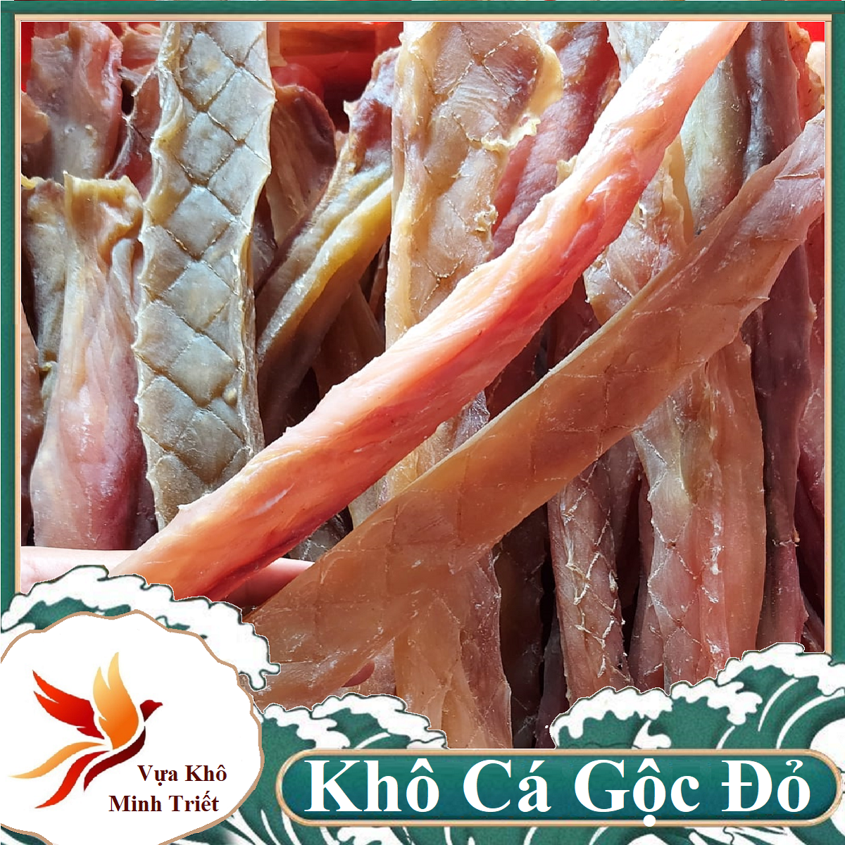 1kg khô cá gộc - khô cá dao thịt phi lê cây dài đỏ thơm ngon- vựa khô minh triết