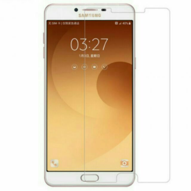 Bộ 3 Dán kính cường lực galaxy C9 / c9 pro trong suốt