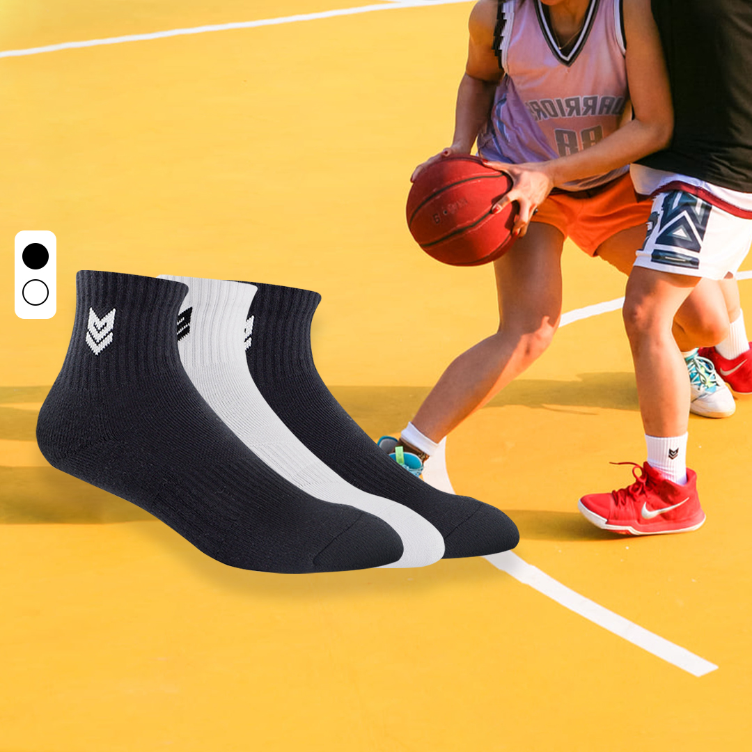 Tất Thể thao Redikick R365 Training Cushioned Cotton Cổ thấp Có đệm Chống hôi chân vớ bóng rổ bóng đá Gym hàng ngày