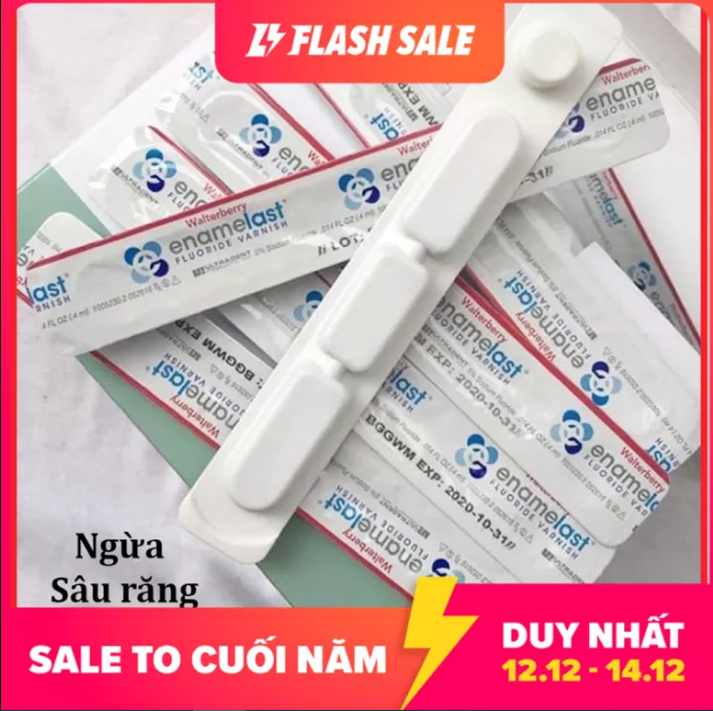 [2024] Gel bôi Vecni Flour chống sâu răng trẻ em, giảm ê buốt cho bé - Tuýp kem bôi Vecni Flour Enamelast không cần cách ly nước bọt