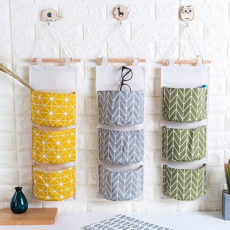 Túi treo tường đa năng 3 tầng