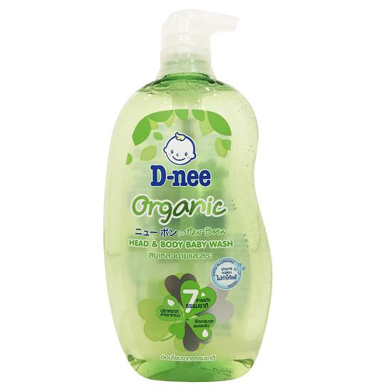 Sữa tắm gội toàn thân cho bé Dnee Organic 380ml xuất xứ Thái Lan