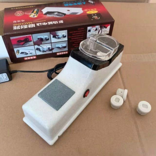 [XẢ KHO] Máy Mài Dao Kéo Điện Tự Động,Máy Mài Dao Mini Mẫu Mới Nhất 2021Tiết Kiệm Chi Phí Mua Dao,Kéo Mới Động Cơ Chạy Bằng Điện Cực Khỏe - Làm Mới Dụng Cụ Chỉ Trong Vài Lần Lướt Qua,Ưu Đãi Giá Cực Sốc