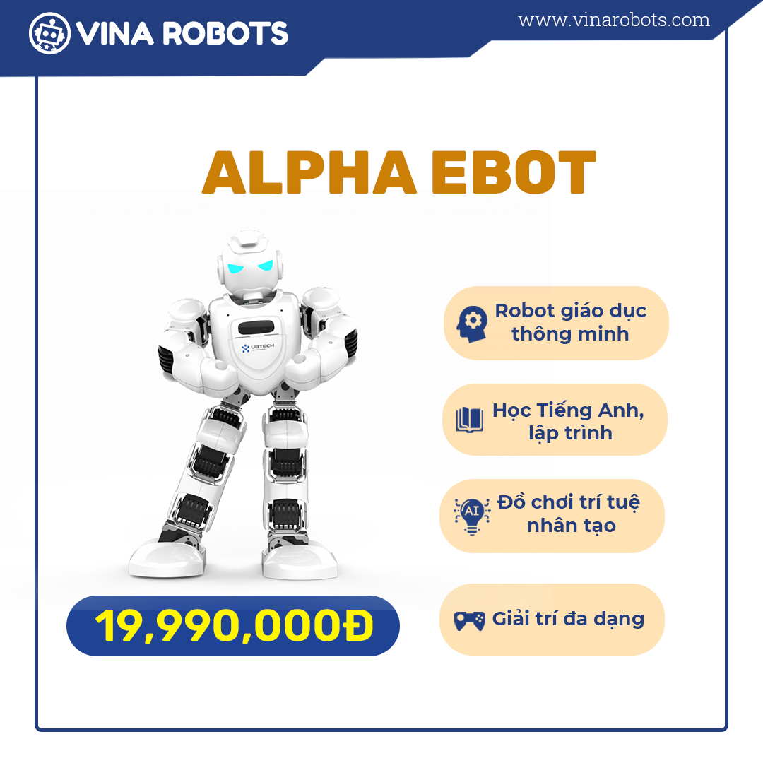 Robot Giáo dục UBTECH Alpha Ebot 1E