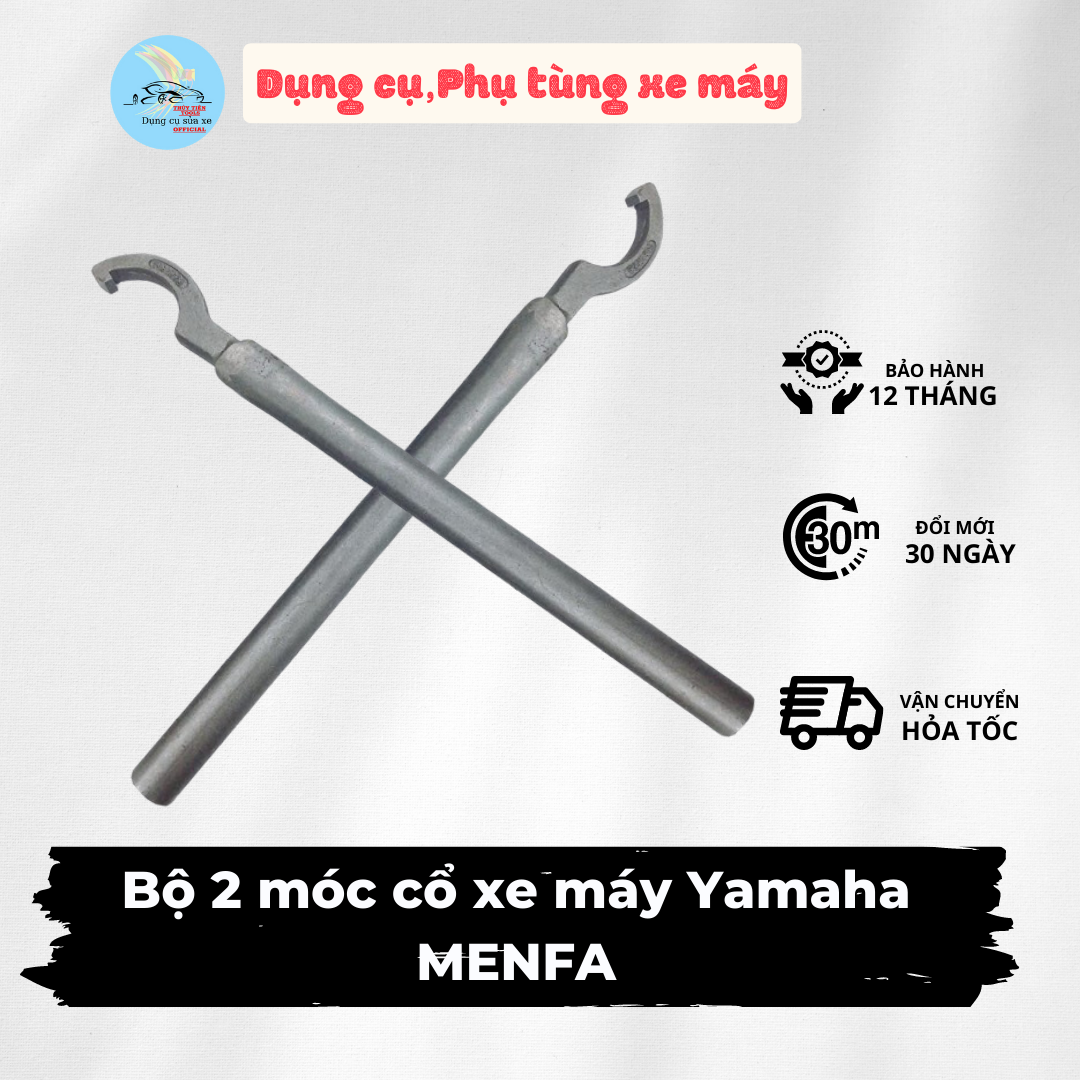 Bộ 2 Móc cổ xe máy Yamaha. Menfa Chất Lượng