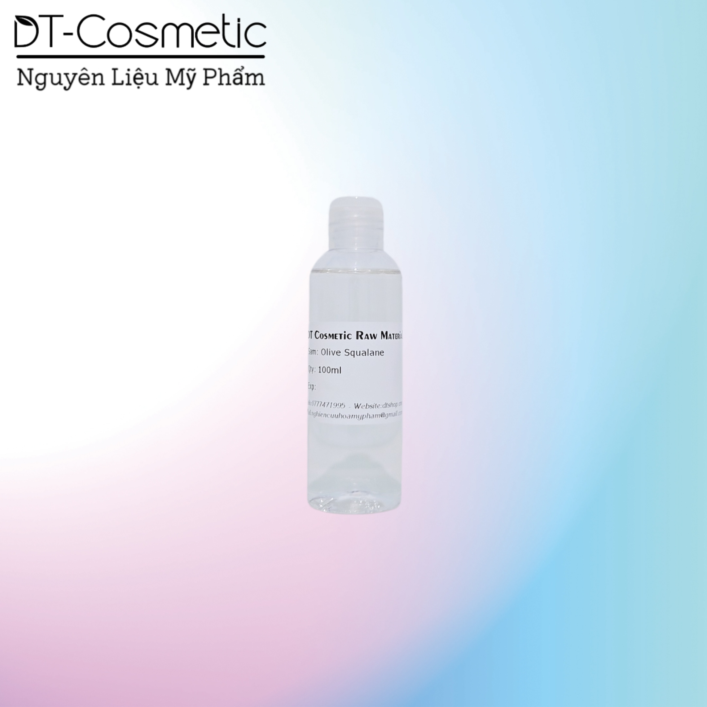 100ml olive squalane - dầu dưỡng bảo vệ chăm sóc da - nguyên liệu mỹ phẩm