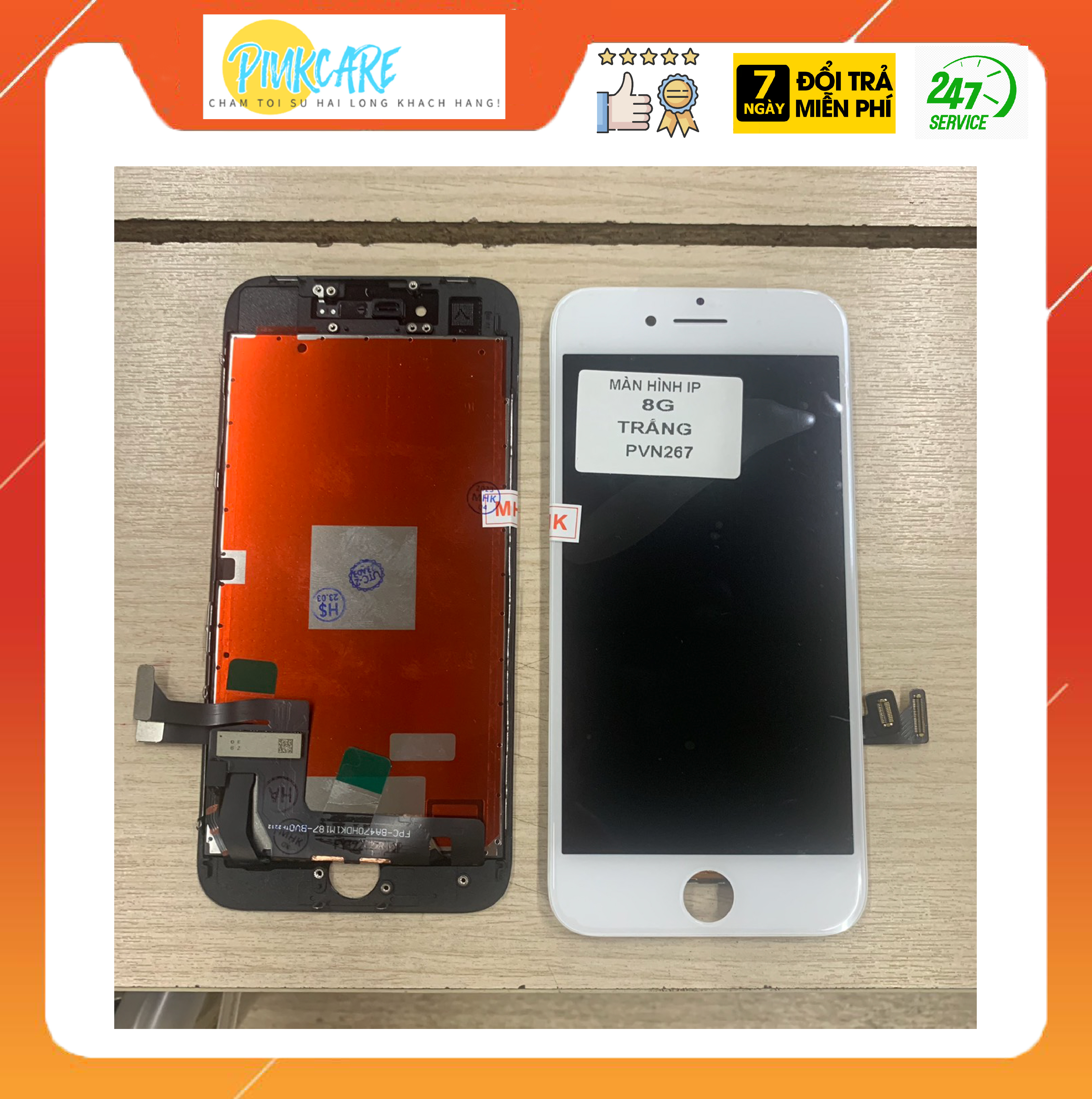 Màn hình linh kiện ip 8g