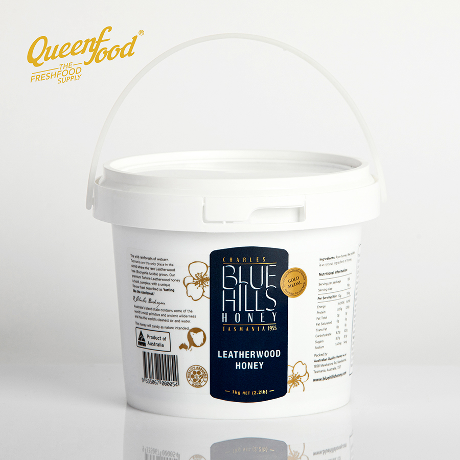 Mật Ong Hoa Leatherwood BlueHills Rừng Tasmania Úc 1Kg