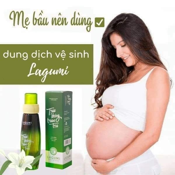 [HCM]Dung dịch vệ sinh phụ nữ lagumi trầu không tràm trà dành cho bà bầu phụ nữ sau sinh