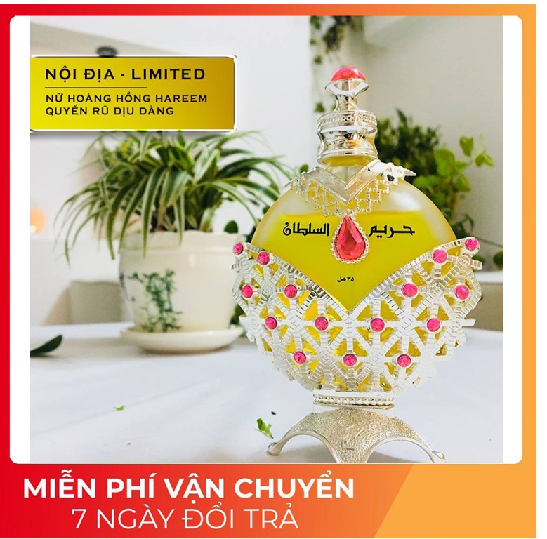Tinh dầu nước hoa dubai hareem al sultan hồng
