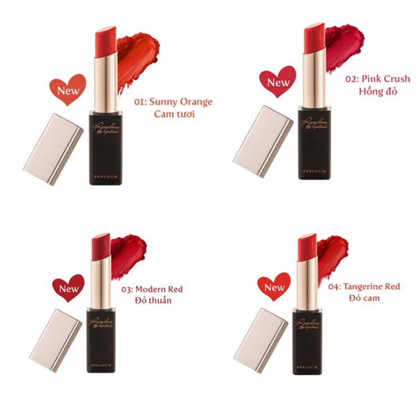Son lì Beauskin Rosedew Matte Creamy Hàn Quốc [Chọn Màu]