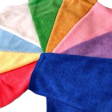 Khăn lau xe máy, ô tô chuyên dụng Microfiber siêu thấm hút, kích thước 30x30