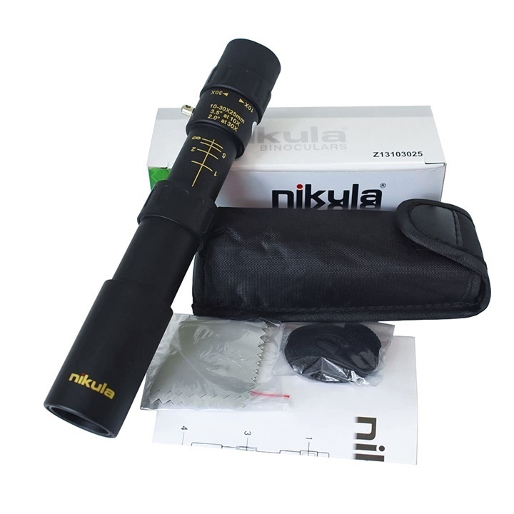 ( Siêu Nét ) Ống nhòm 1 mắt chính hãng Nikula 3025 Thấu Kính BAK4 Chuẩn HD 30x25mm Độ Phóng Đại 30x Tầm Nhìn Xa 1000m