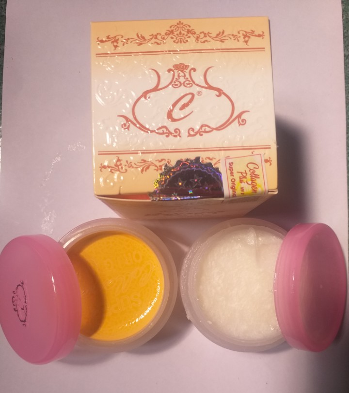 bộ kem COLLAGEN plus vit E kem dưỡng trắng da mặt