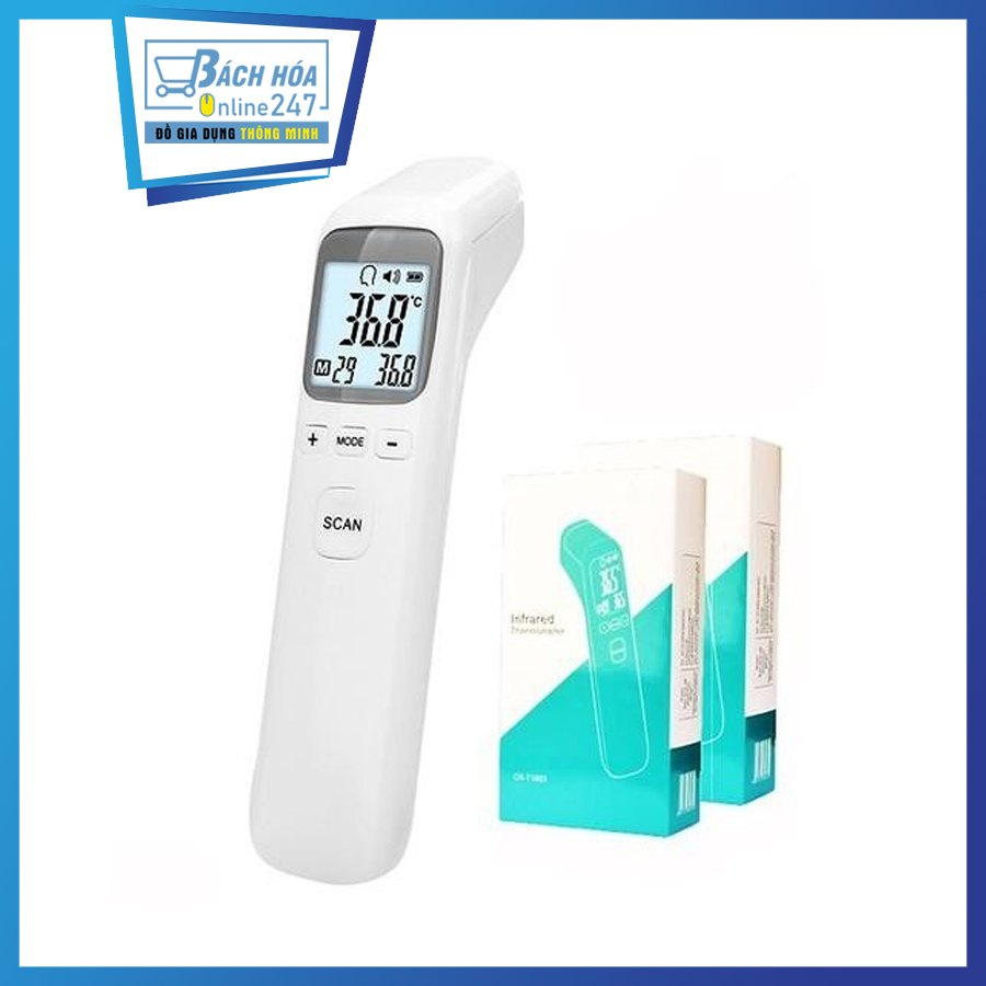 Nhiệt Kế Hồng Ngoại Infrared CK-T 1803 Cao Cấp Công Nghệ Cảm Biến Tiên Tiến, Đo Không Cần Chạm