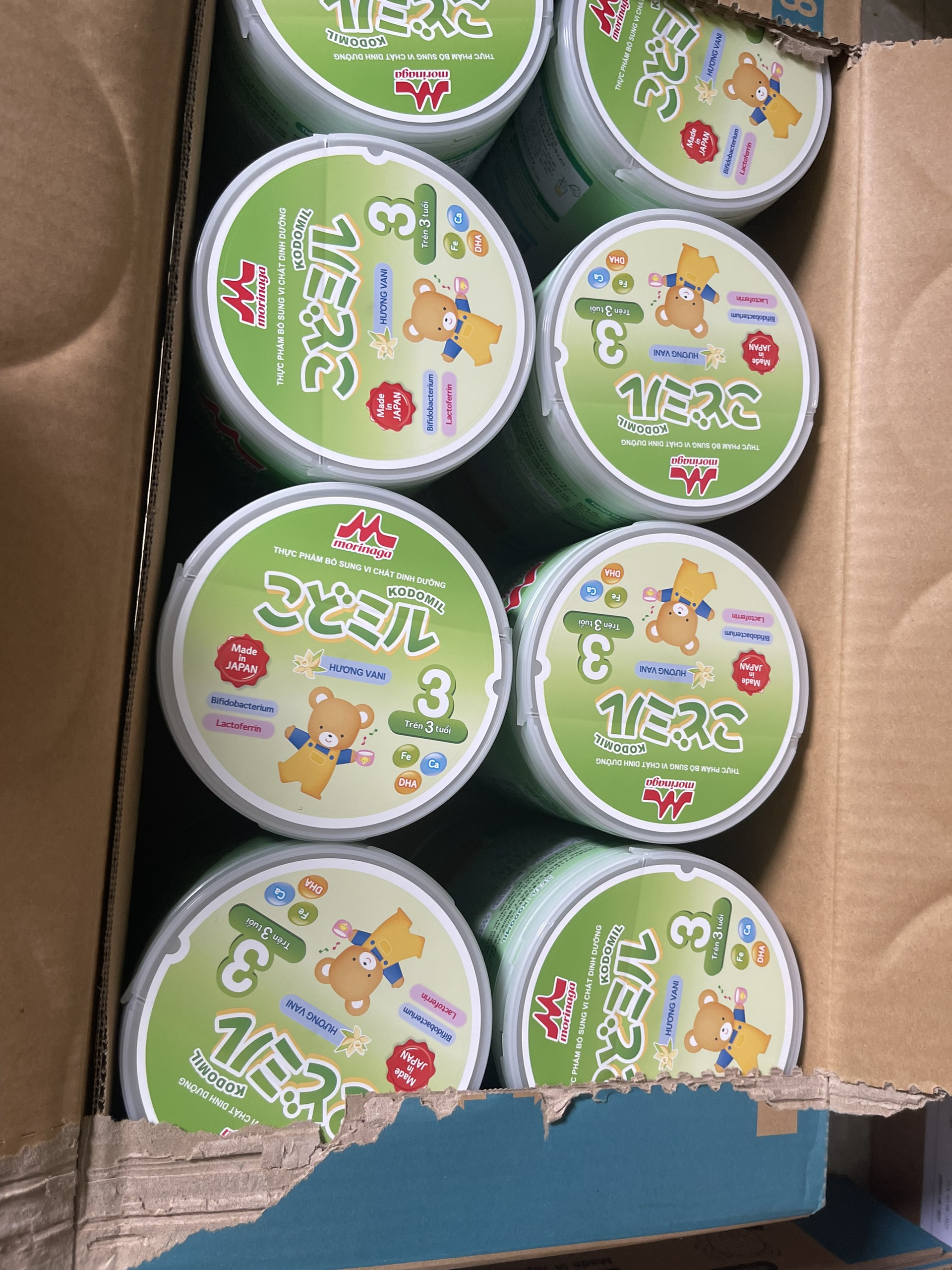 Sữa morinaga số 3 vị dâu cận date 28/02/2024 vỏ xấu