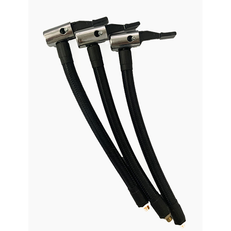 Ống bơm lốp xe máy xe đạp chịu nhiệt, áp suất cao, Vòi bơm lốp xe máy, ô tô, xe đạp tiện dụng, ren 6mm, đầu vòi inox
