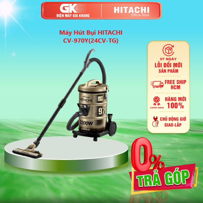 Máy hút bụi hitachi cv-970y - cv-970y - giao toàn quốc - freeship hcm