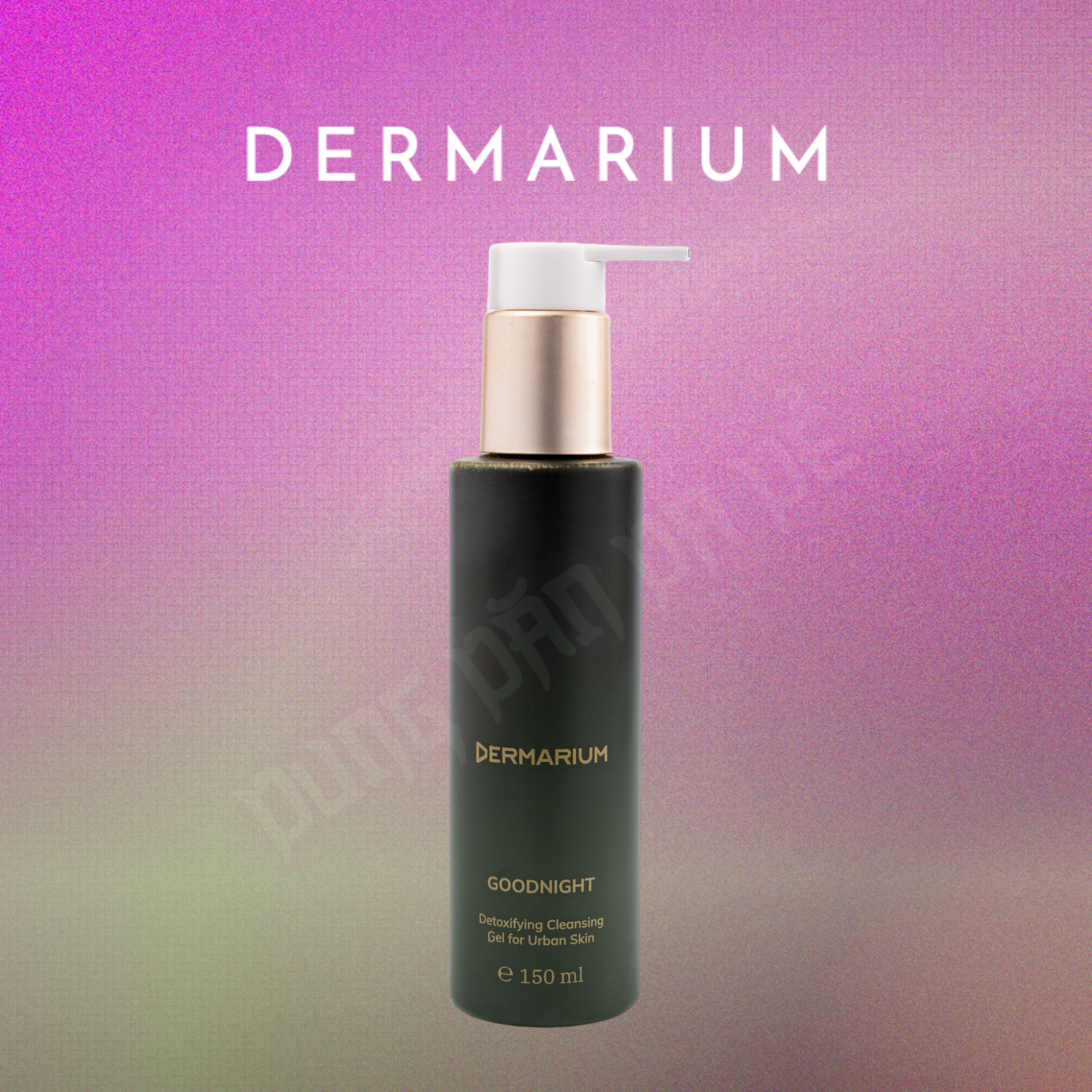 Dermarium Goodnight - Gel Rửa Mặt Than Hoạt Tính