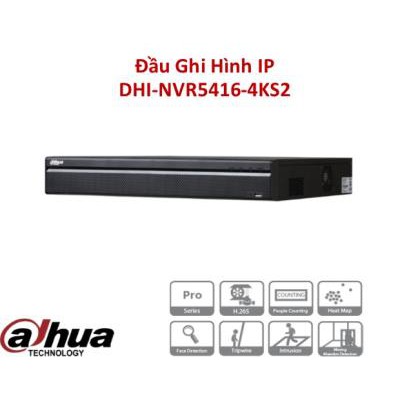 [Chính hãng] Đầu ghi 16 kênh IP DHI-NVR4116HS-4KS2/L (hàng chính hãng DSS bảo hành 24T)