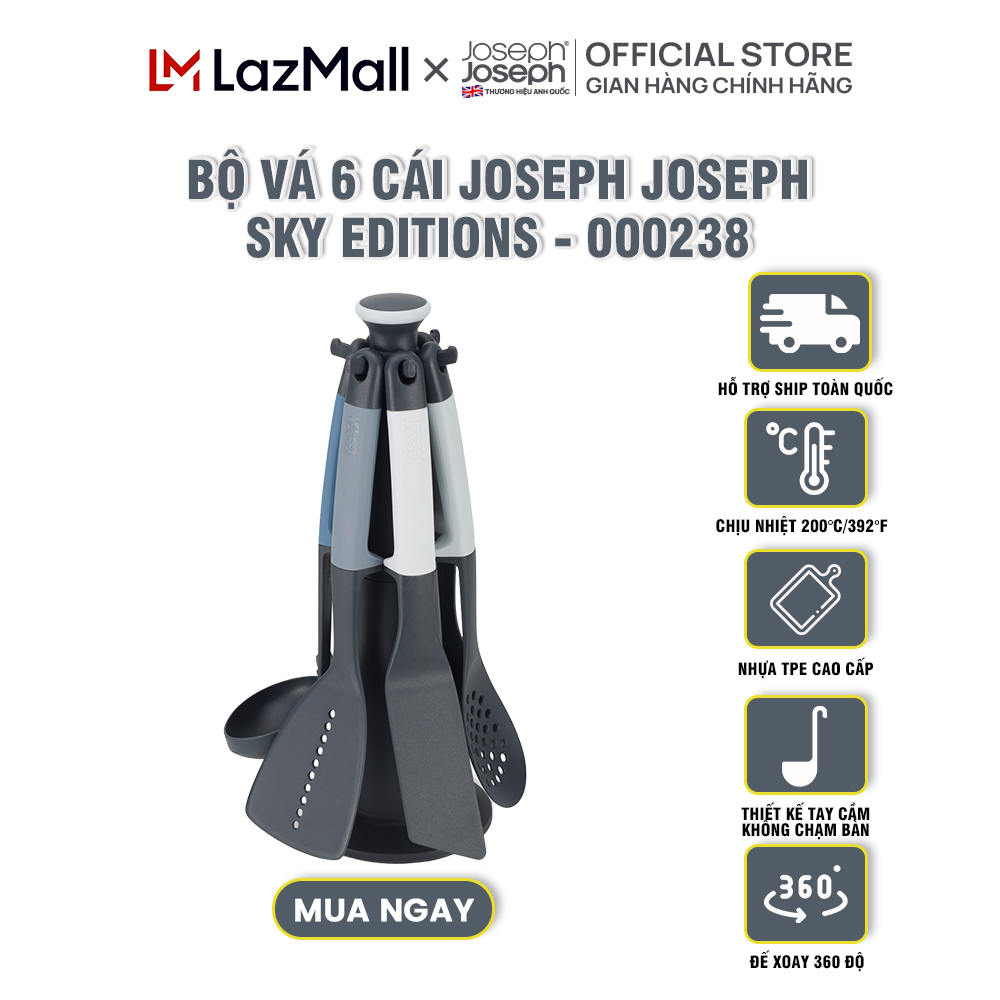 Bộ vá 6 cái joseph joseph sky editions - 000238