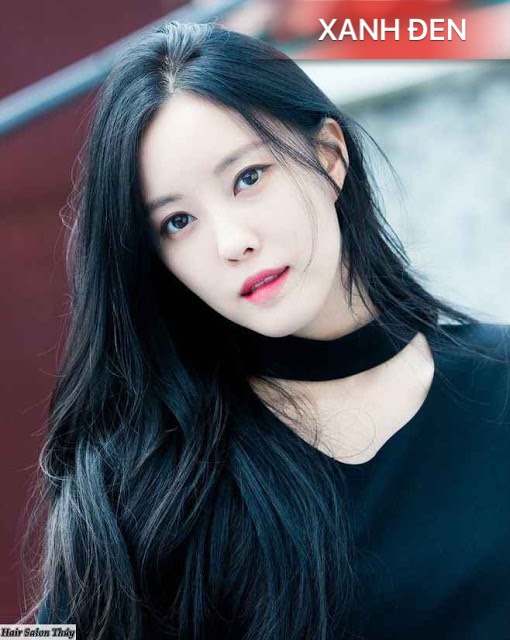 (Màu Xanh Đen) Kem nhuộm tóc tại nhà COLORLINE mẫu mới, hàng nội địa Việt Nam, cam kết an toàn + tặng kem oxy trợ nhuộm