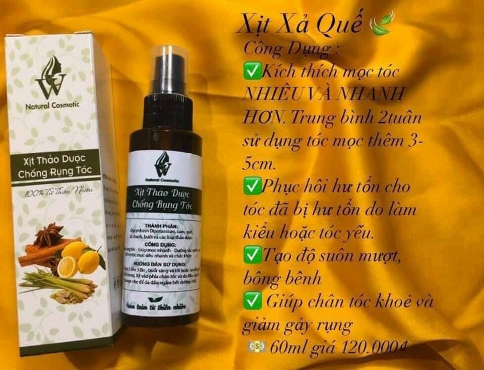 Xịt thảo dược kích mọc tóc