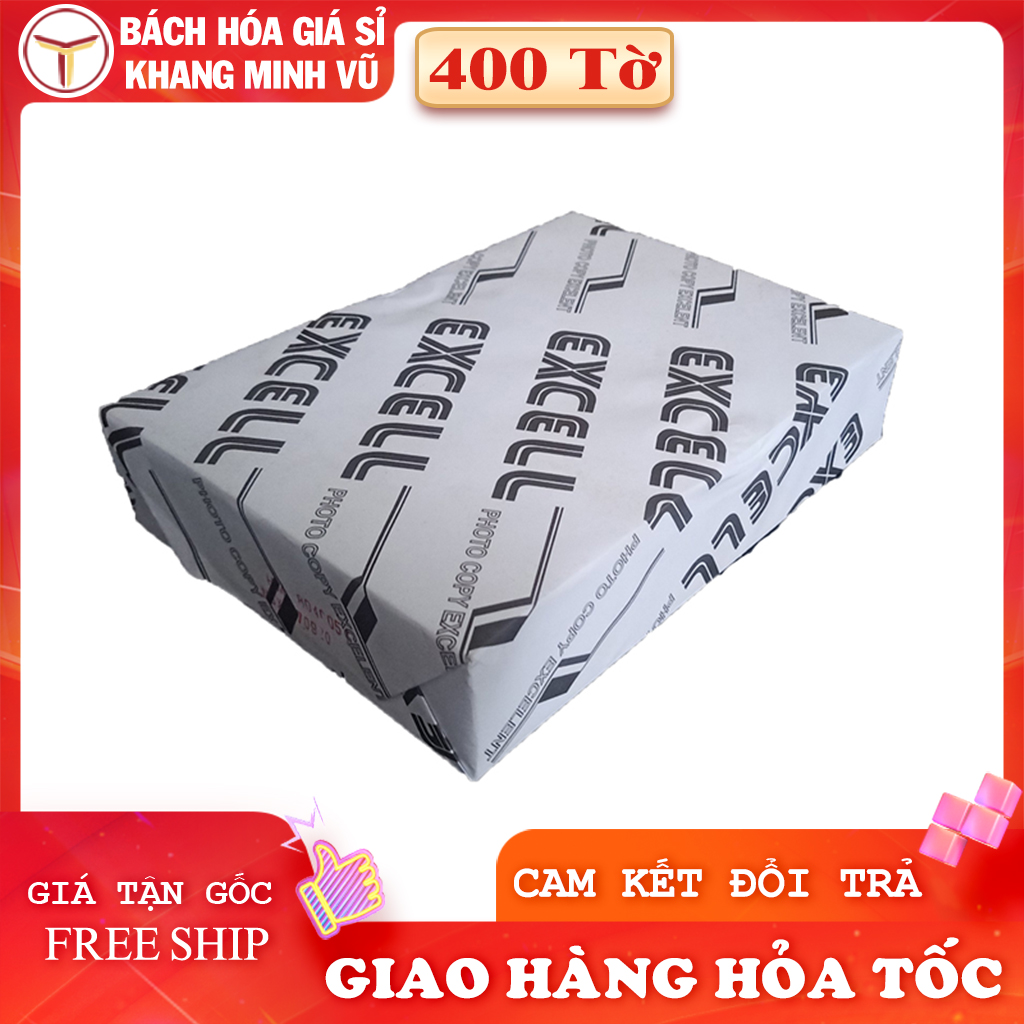 Giấy A5 Excel 80gsm Xấp 400 Tờ Nhập Khẩu Thái Lan
