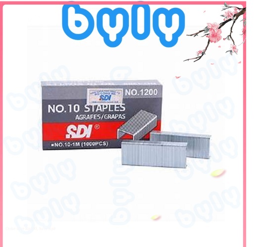 Hộp kim bấm số 10 sdi chất lượng cao no.1200 byly shop