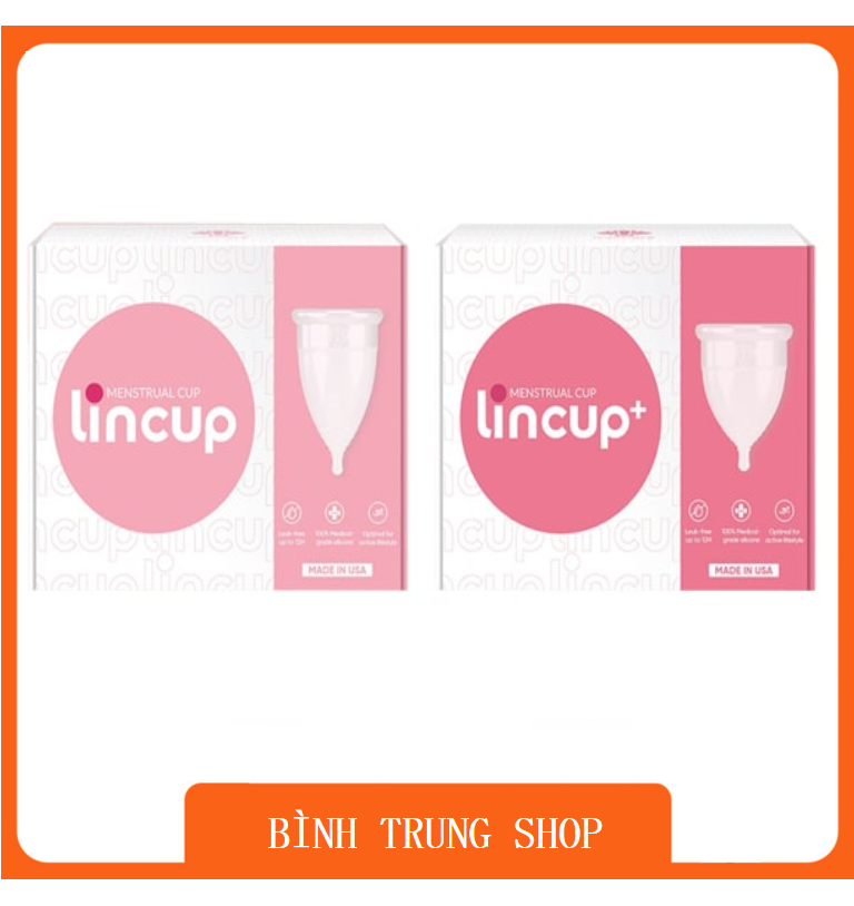 Bộ Cốc nguyệt san Lincup, Lincup+ Chính hãng từ Mỹ Tặng Cốc tiệt trùng