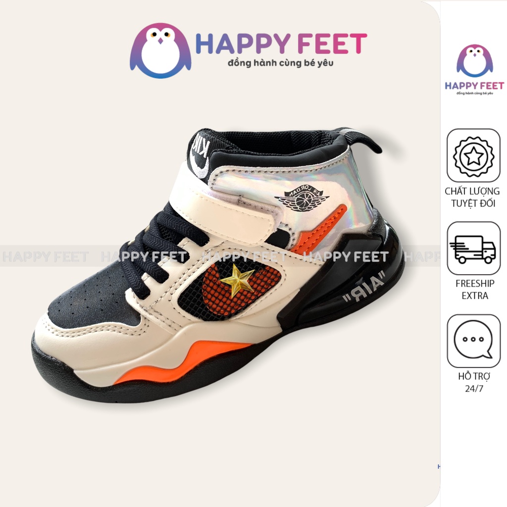 Giày thể thao thời trang trẻ em Happy Feet đế mềm cho bé trai 6