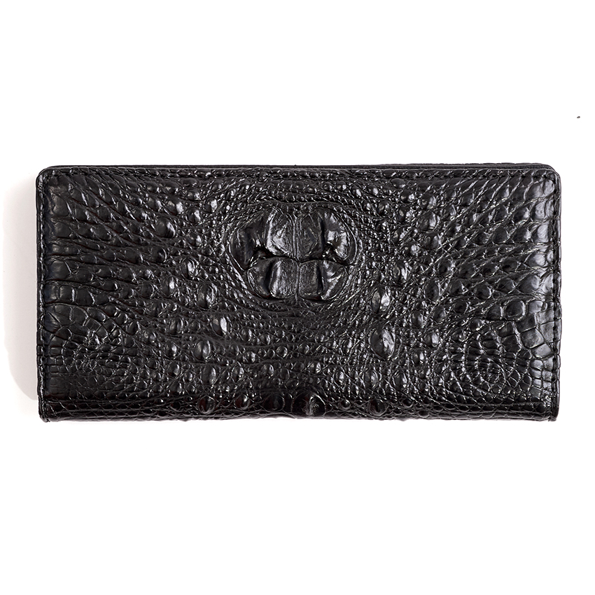 [TẶNG QUÀ + HOÀN TIỀN 6%] Ví Nữ Da Cá Sấu Cầm Tay Cao Cấp Nguyên Con KN CS2-VID02 + Tặng kèm móc khóa da cá sấu, hộp và túi giấy đựng quà sang trọng