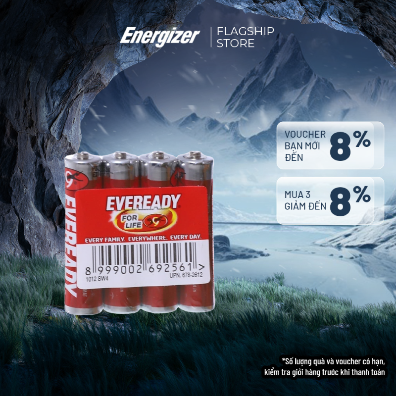Pin eveready heavy duty 1012 sw4 aaa