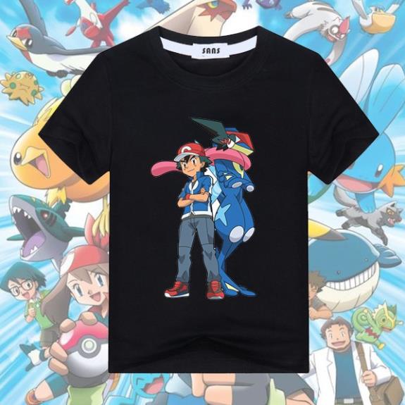 (SALE) Áo Thun Áo Phông pokemon saitoshi - Gekkouga cực đẹp shop uy tín