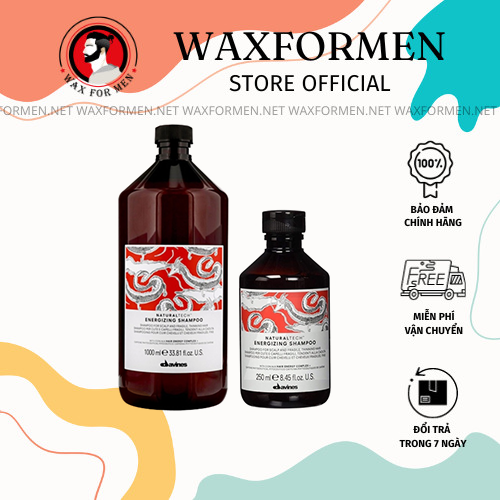 Dầu gội Davines Energizing Shampoo 250ml – 1000ml - Waxformen