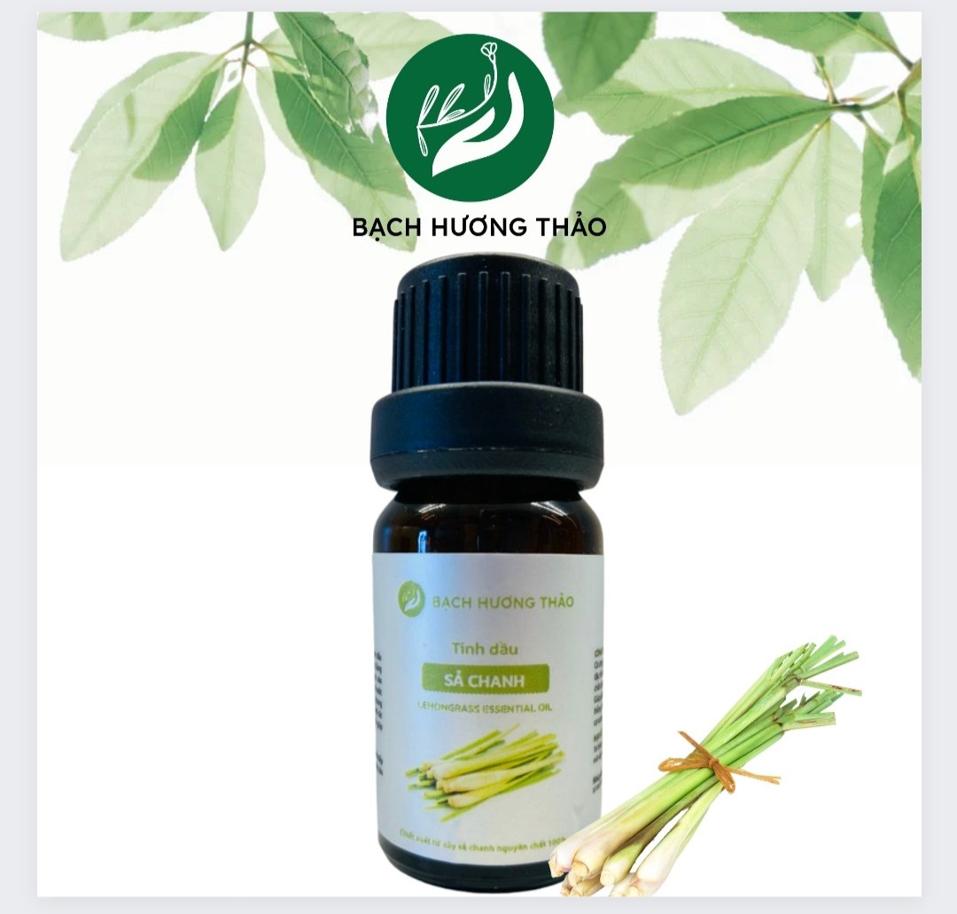 TINH DẦU SẢ CHANH nguyên chất - LEMONGRASS ESSENTIAL OIL,dùng cho máy khuếch tán tinh dầu, xông hơi, dầu massage, hương thiên nhiên, bạch hương thảo