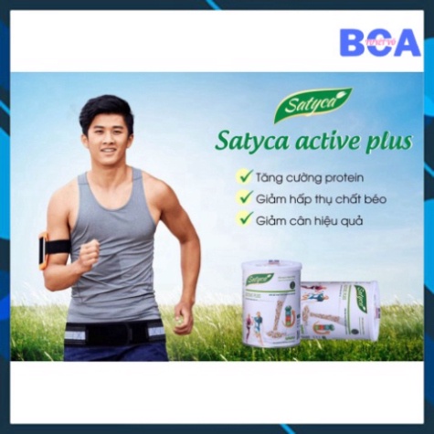 sữa yến mạch dinh dưỡng satyca active plus 8