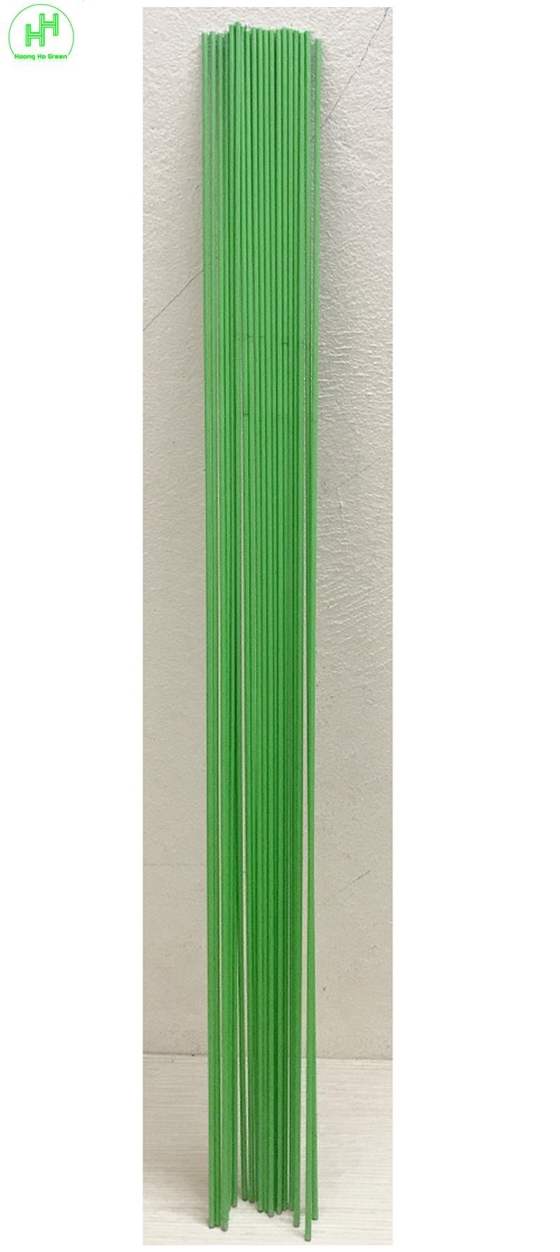 30 que thép chống lan bọc nhựa màu xanh dài 80cm