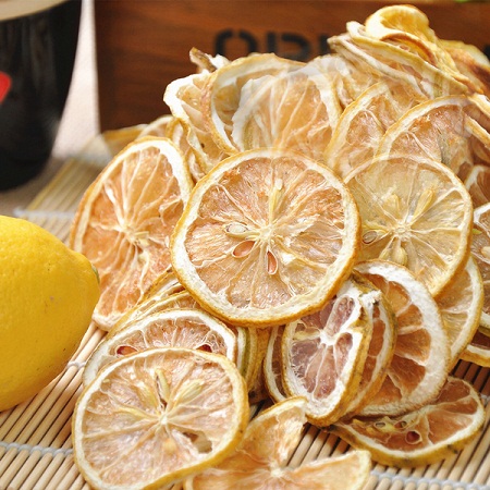 Chanh thái lát sấy lạnh - Trọng lượng 500 gram