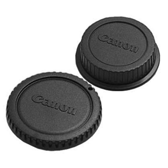 Nắp body và nắp sau ống kính canon