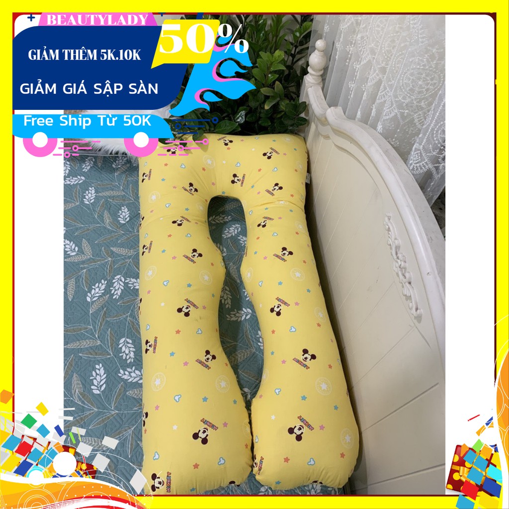 Sỉ Gối ôm bà bầu hình chữ u 130cm mẫu số 1