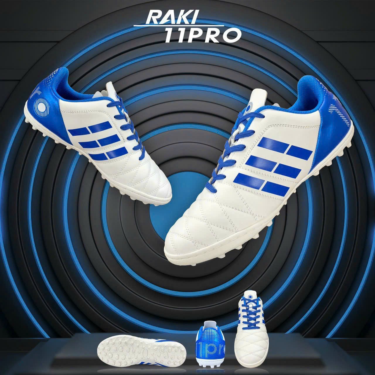 GIÀY đá bóng sân cỏ nhân tạo 11 PRO đế cao su đã khâu full đế, giày đá banh 11PRO ( Tặng kèm vớ ( tất))