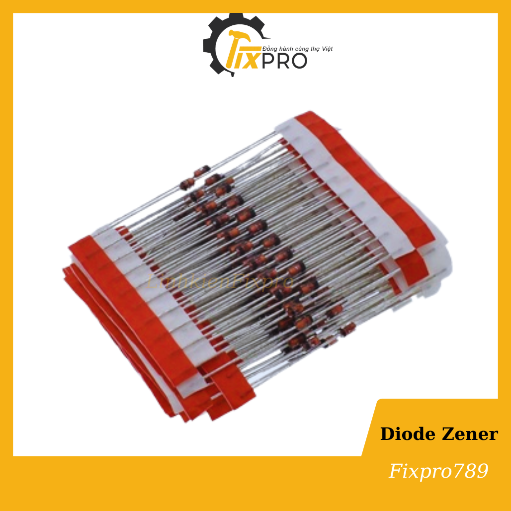 Diode zener 15v 1w 1n4745a túi 10 chiếc chất lượng tốt