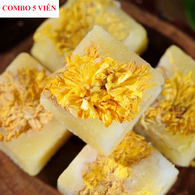 5 ViênTrà hoa cúc đường phèn loại ngon