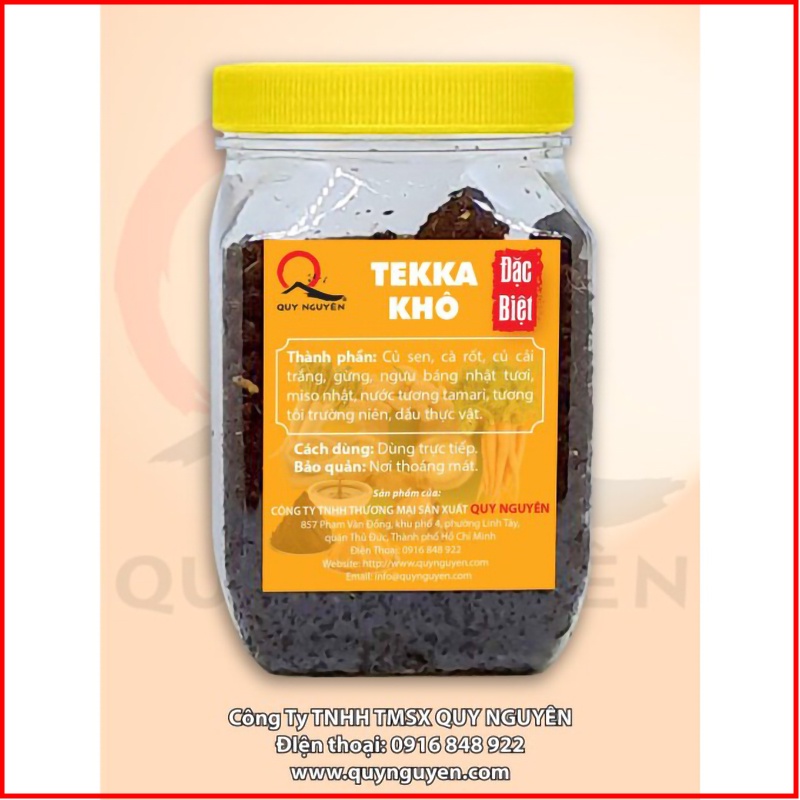 Tekka Khô loại đặc biệt Chùa Long Hương 200gram